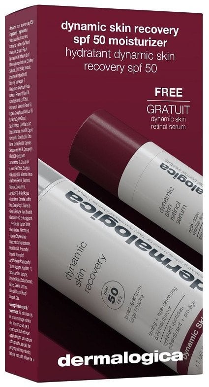Dynamic Skin Recovery Set Dermalogica: Dynamic Skin, Retinol, Anti-Wrinkle, Serum, For Face, SPF 50, 50 ml + Dynamic Skin, Retinol, Anti-Wrinkle, Seru