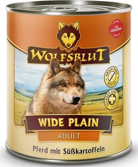 Wolfsblut Dog Wide Plain z koniną 800g