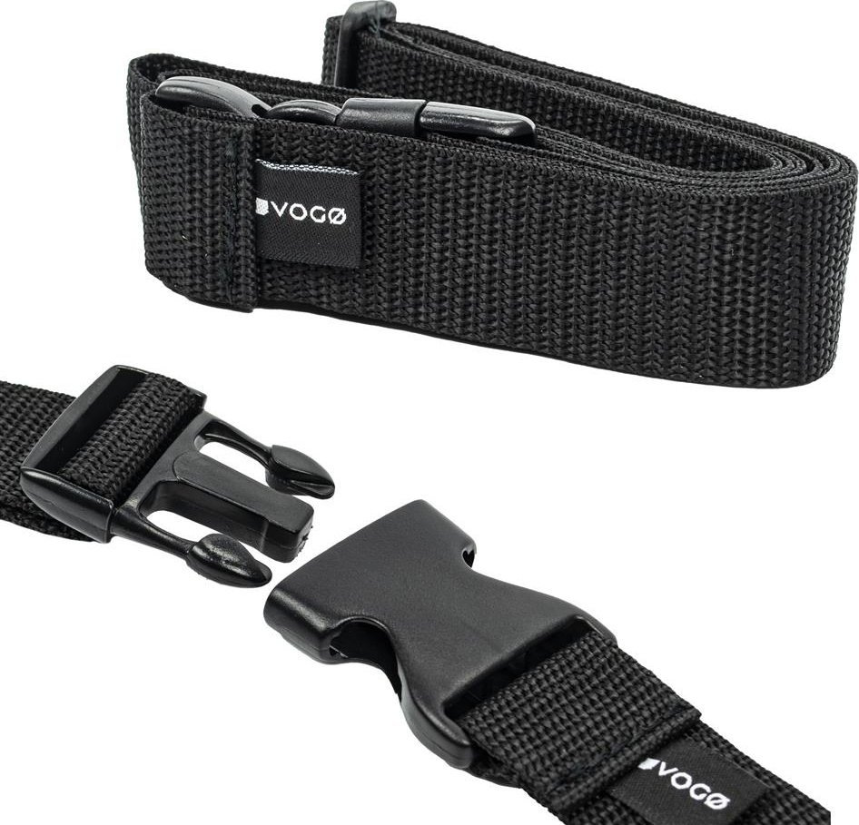 Pas do bagażu Vogo 30 mm x 150 cm czarny