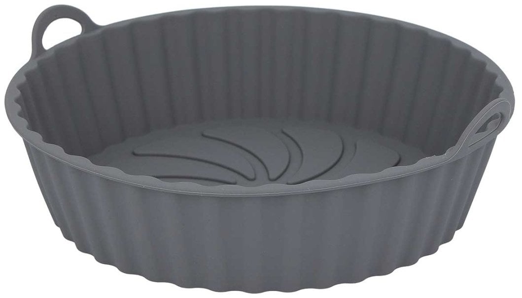 Brunbeste Wkład silikonowy do frytkownicy AIR FRYER okrągły szary forma 20.5CM BB-3373