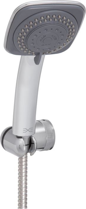 Zestaw prysznicowy Invena Alize Exe punktowy czarny (AU-81-M01)