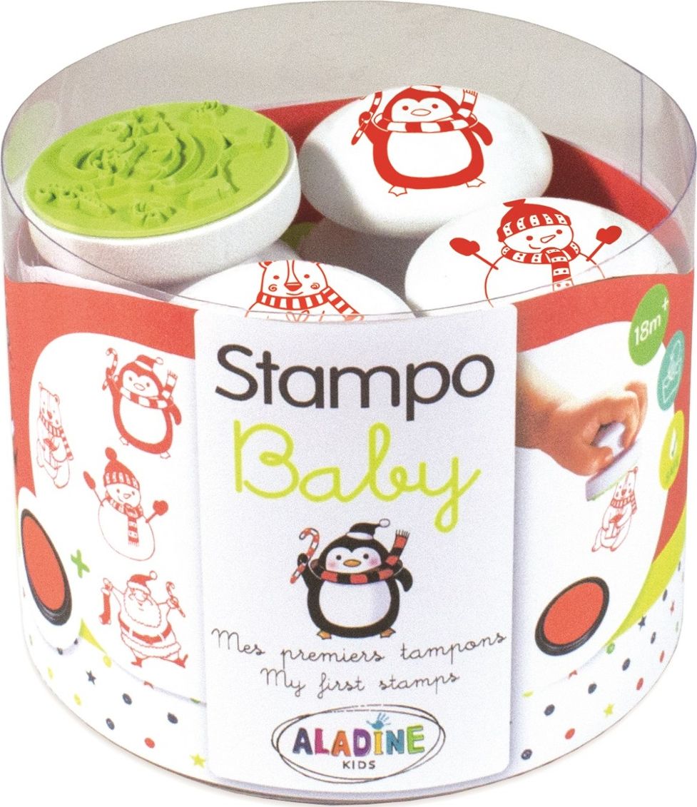 Aladine Stempelki Boże Narodzenie Biegun 4 szt.