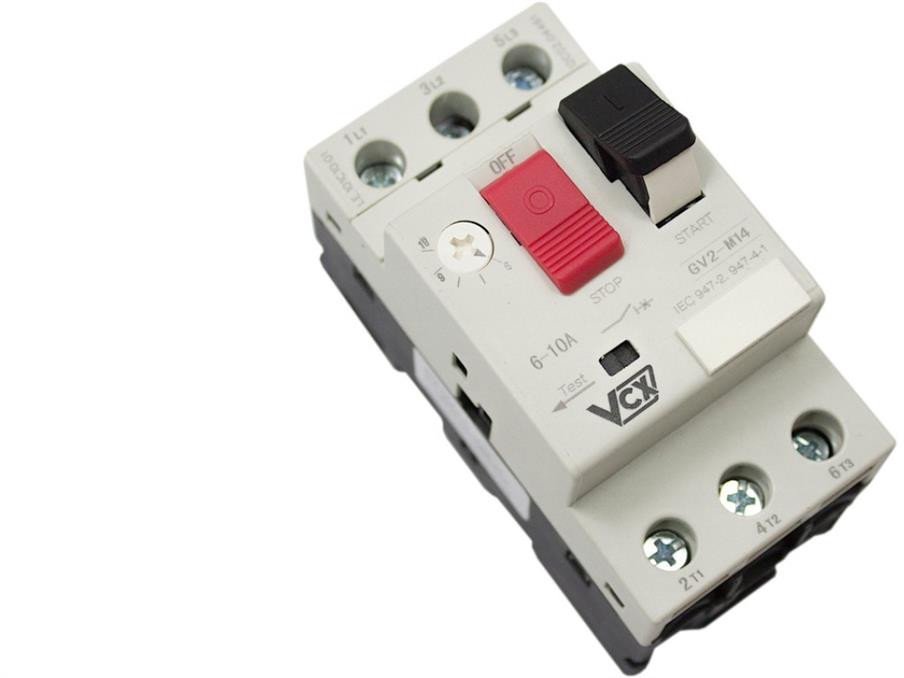 Wyłącznik silnikowy 6,0-10A 3P 6kV 230/400V GV-2 VCX