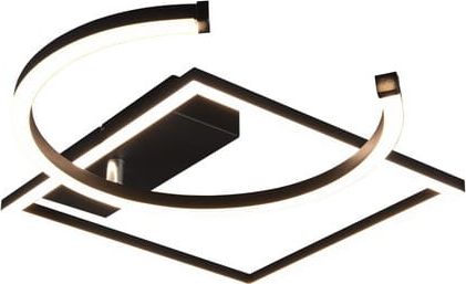 Lampa sufitowa Trio RL Lampa przysufitowa ledowa czarna do korytarza Trio RL Pivot R62162132