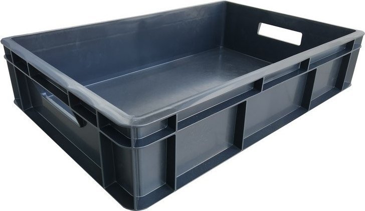 Artech Pojemnik transportowy EURO 130 regranulat wym. 600 x 400 x 130 mm (kolor szary)