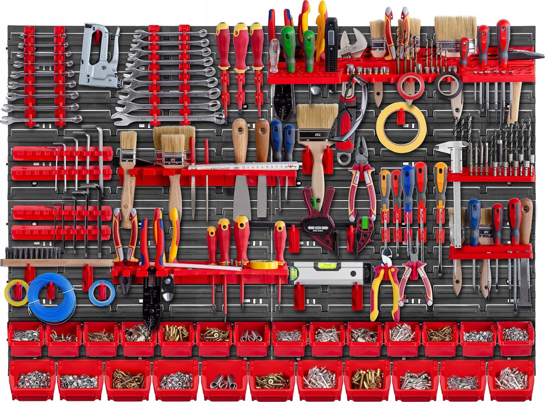 Kadax KADAX Tablica Narzędziowa Ścianka 116x78cm 70 el