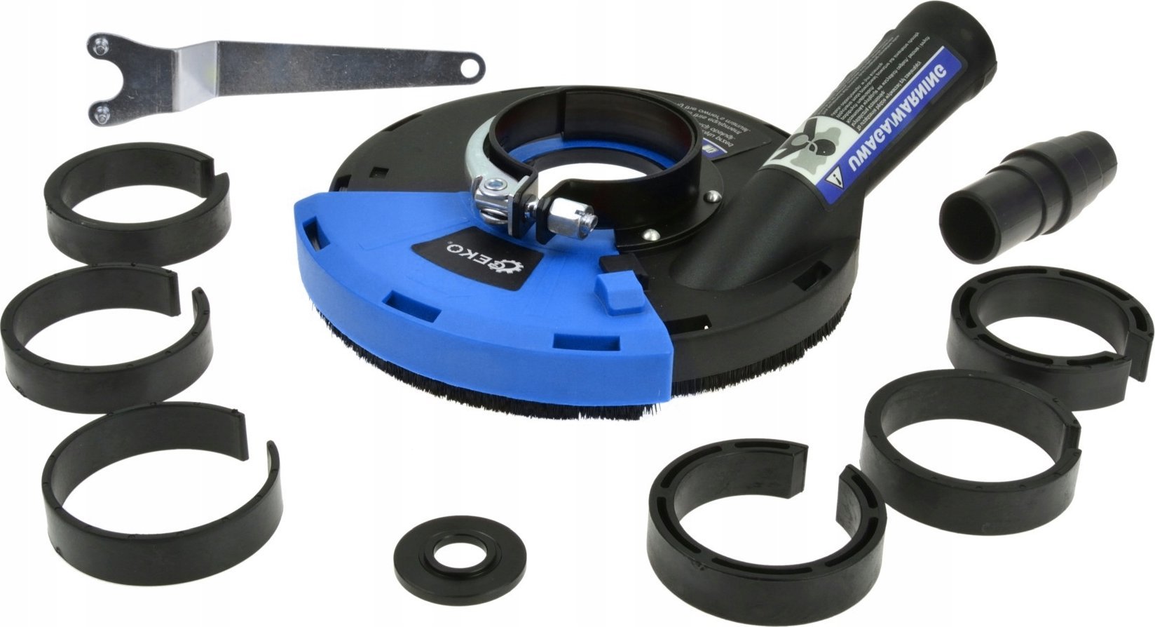 Geko Osłona przeciwpyłowa odsysająca 180mm (16)