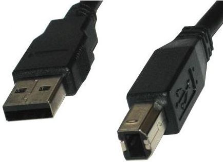 Kabel USB Cabletech USB-A - micro-B 5 m Czarny (KPO2784-5)