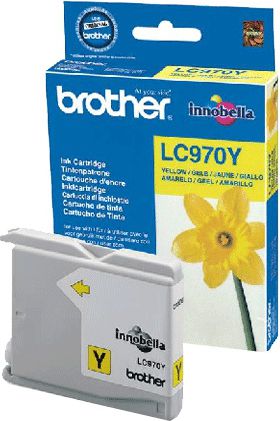 Tusz Brother tusz oryginalny LC-970Y Yellow