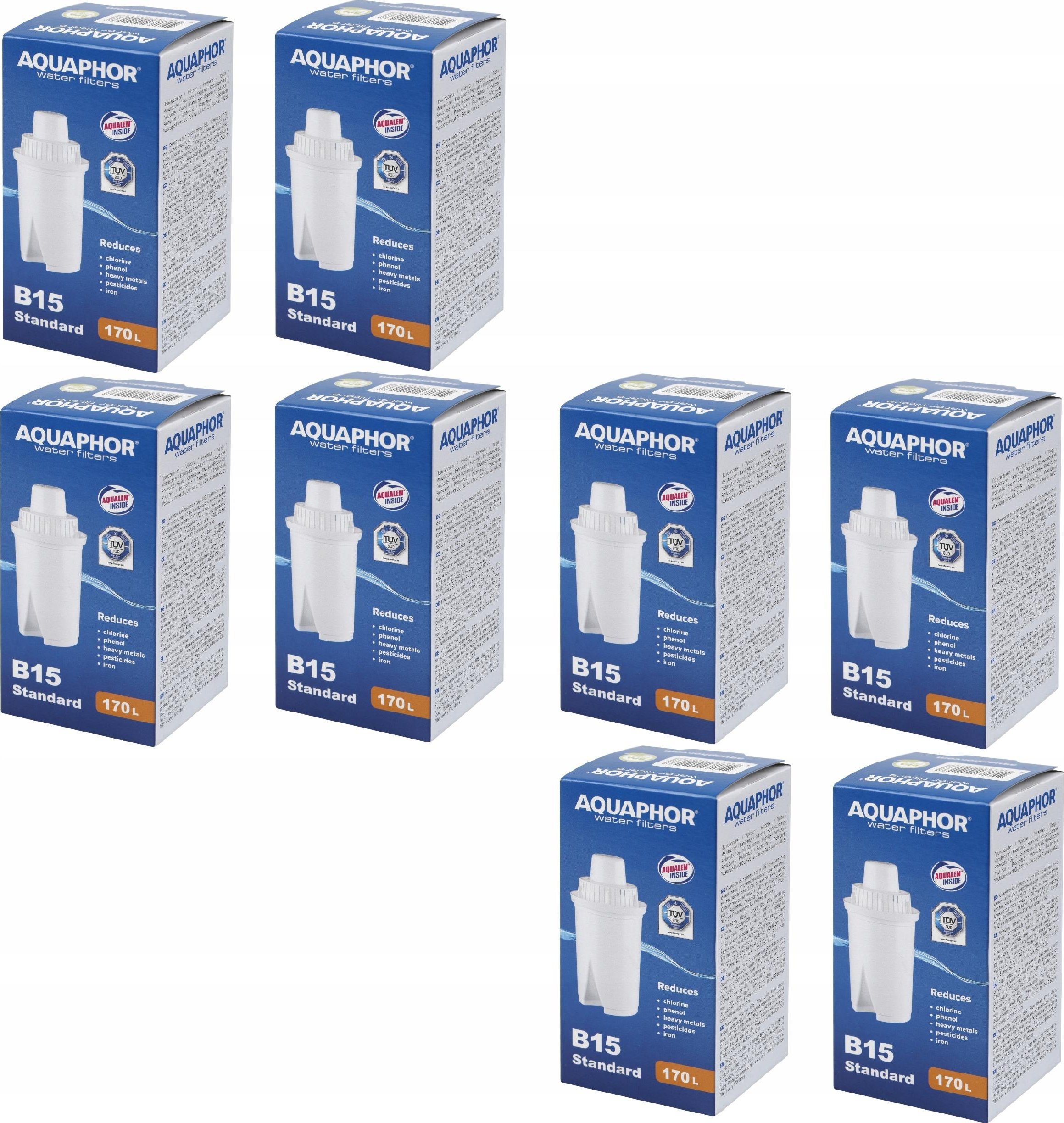 Wkład filtrujący Aquaphor B15 Standard 8 szt.