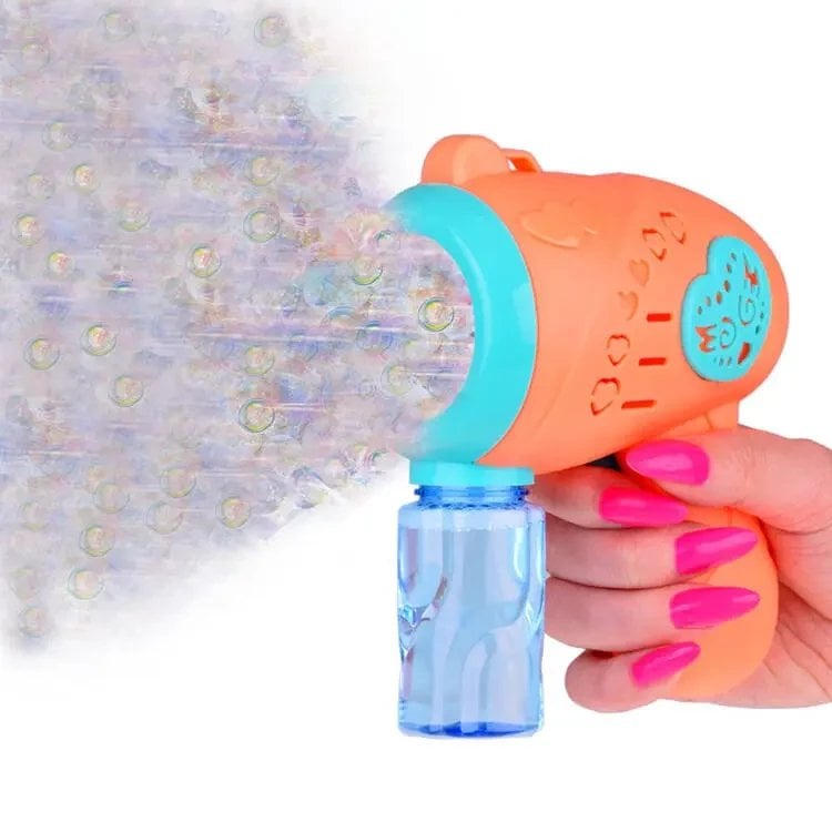 TOY SOAP BUBBLES GUN WITH LIGHTS KB1279