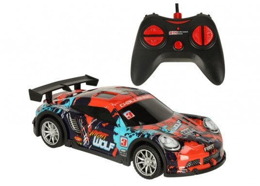 RoGer Toy Sport Car RC with Light effect 1:18