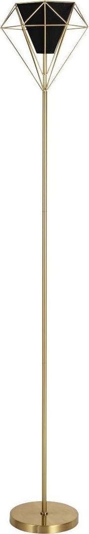 Lampa podłogowa Polux Industrialna LAMPA podłogowa HIRA 318626 druciana do sypialni złota czarna