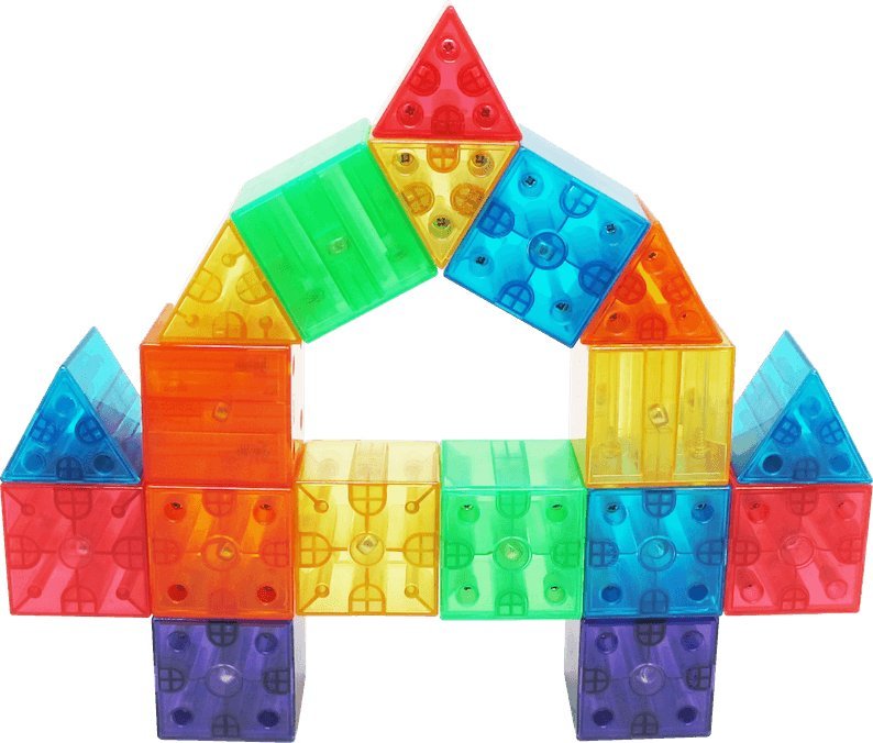 Klocki magnetyczne Flip&Snap 36 el.