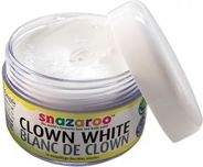 Kwadratura Koła Farba Do Twarzy I Ciała Snazaroo Słoik 50ml Clown White
