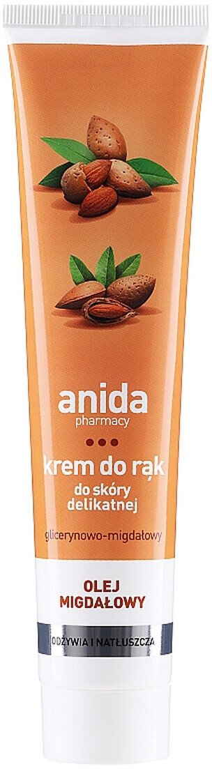 AFLOFARM FARMACJA POLSKA SP. Z O.O. Anida Krem Do Rąk Glicerynowy z olejkiem migdałowym 125ml