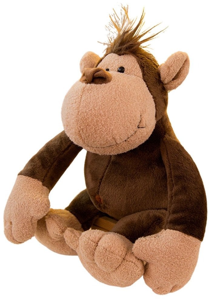 LeanToys Pluszowa Maskotka Przytulanka Małpka Brązowa 25cm