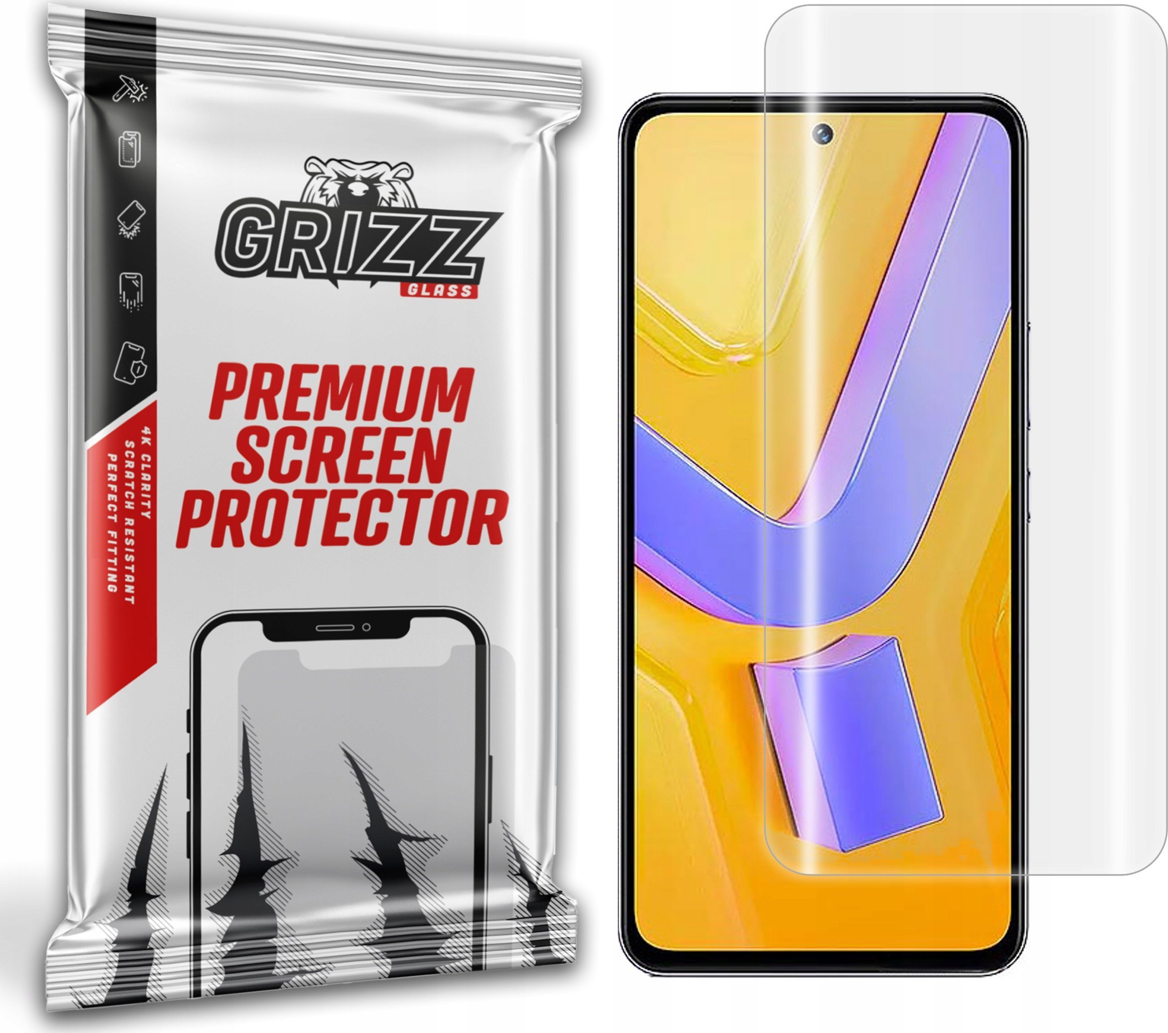 GrizzGlass Folia hydrożelowa GrizzGlass Hydrofilm do Vivo V40 SE