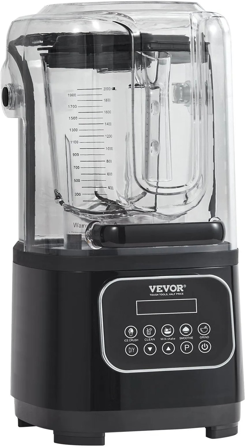 Blender gastronomiczny kielichowy 2l 9 biegów stalowy koktajle lód