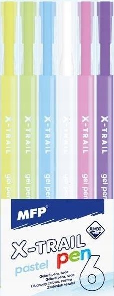 MFP paper długopis żelowy zestaw BS 6 szt. PASTEL 6001343