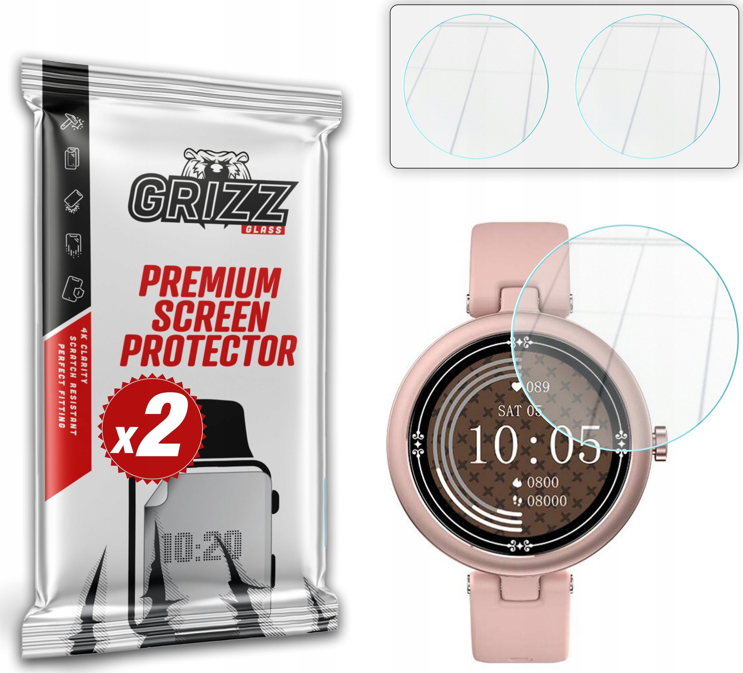 GrizzGlass Szkło hybrydowe GrizzGlass HybridGlass do Doogee DG Venus