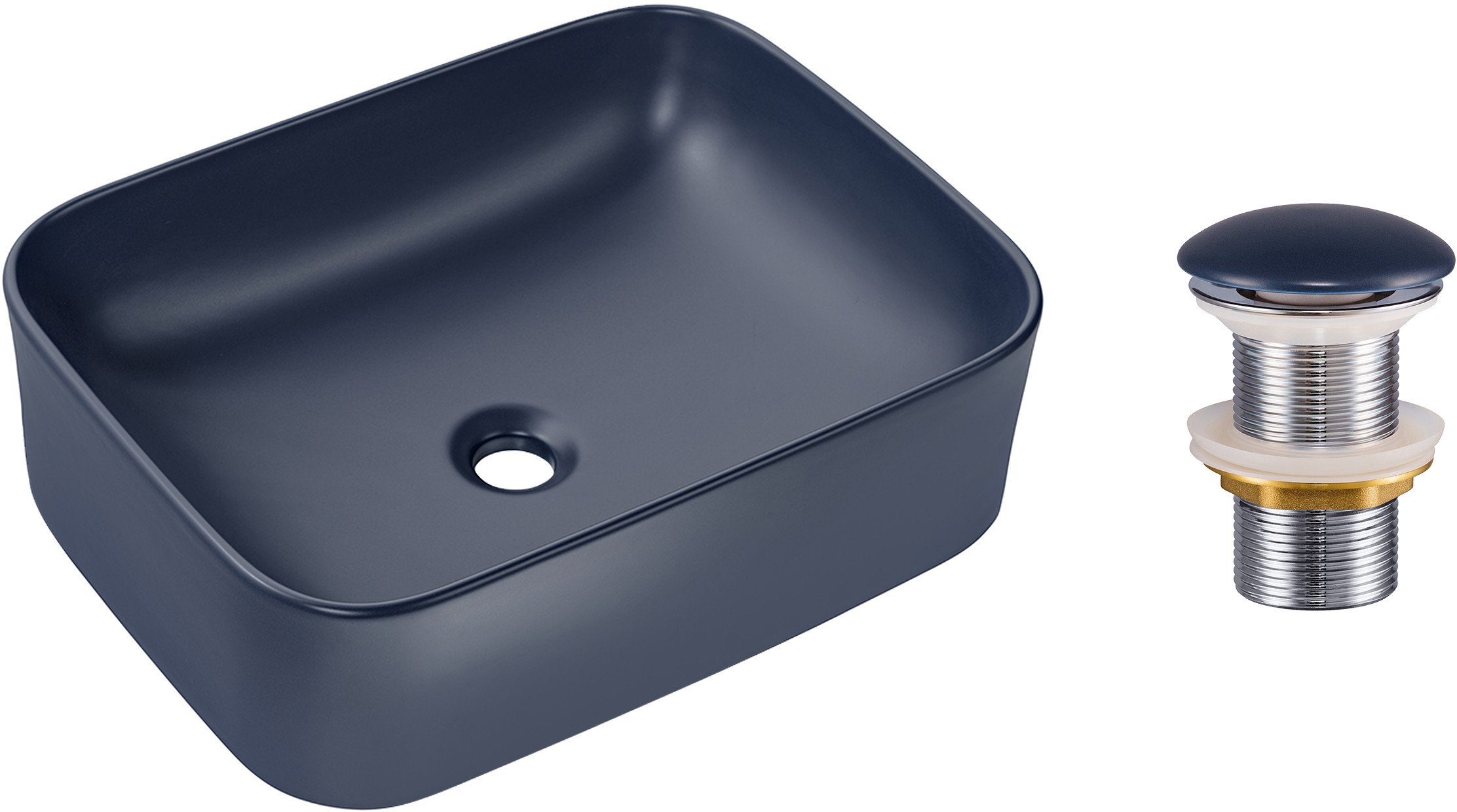 Zestaw Umywalkowy z Korkiem Click-Clack