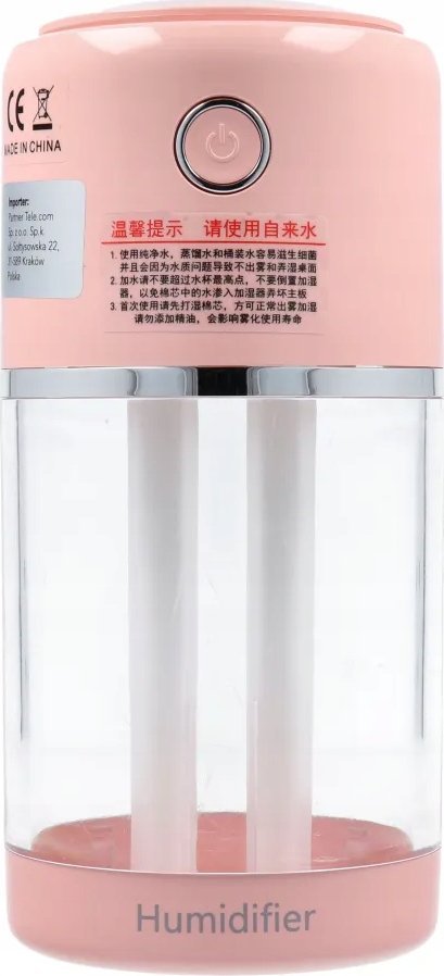 OEM Nawilżacz / dyfuzor do aromaterapii H10 różowy