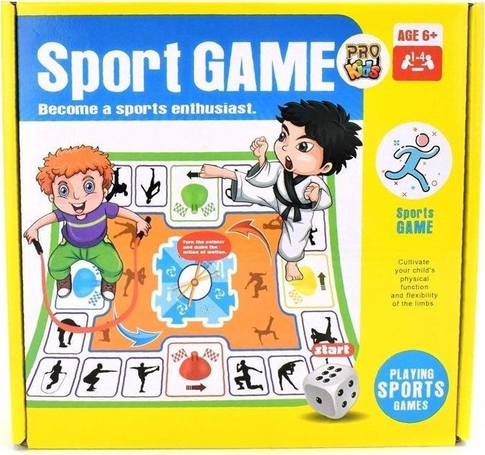 Pro Kids Gra planszowa Ćwiczenia fizyczne