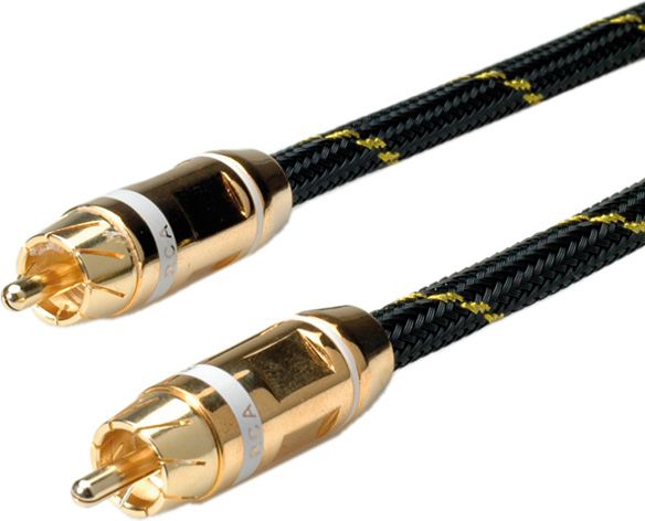 Kabel Roline RCA (Cinch) - RCA (Cinch) 5m biały (11.09.4252)