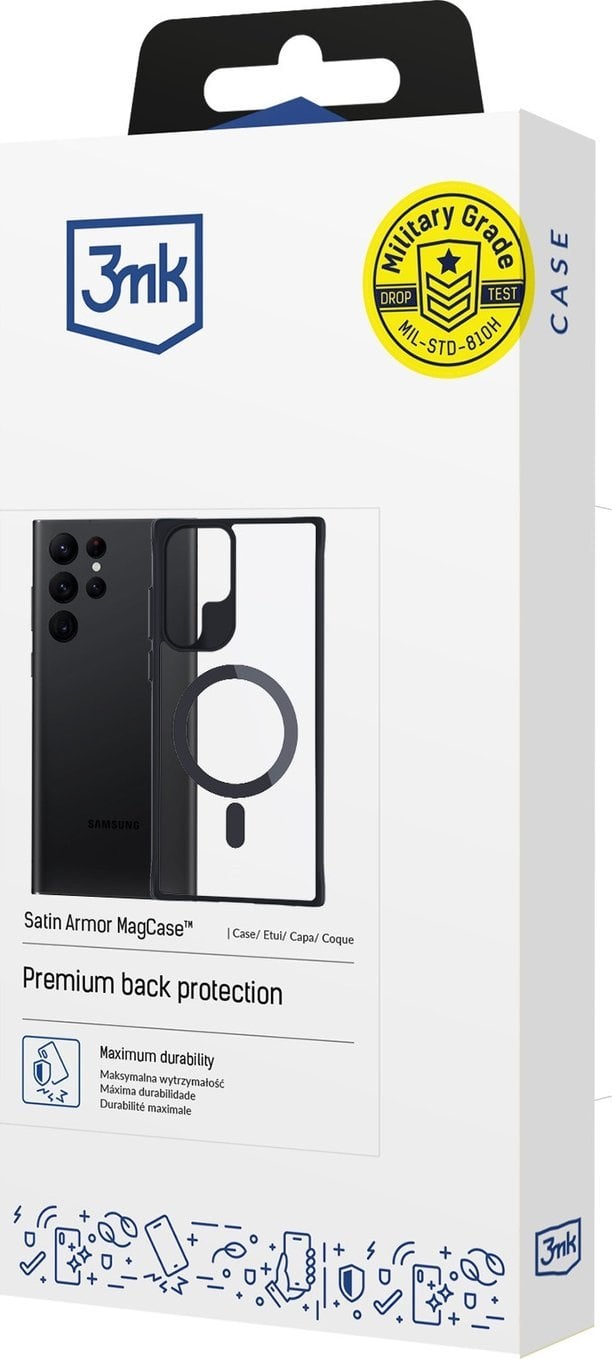 3MK Etui Satin Armor MagCase do Samsung Galaxy A35 5G