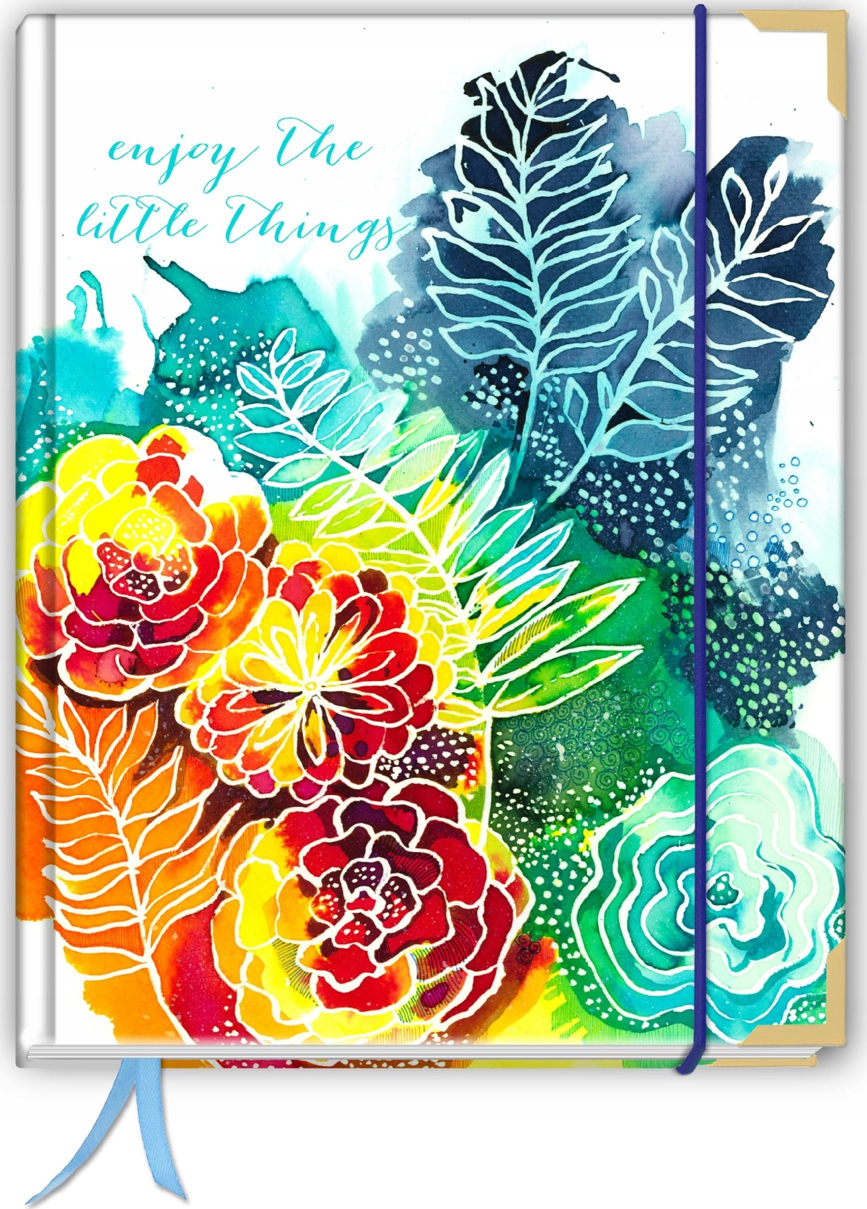 TadaPlanner Bullet journal szyty 214 stron TaDaPlanner notatnik A5 w kropki pamiętnik