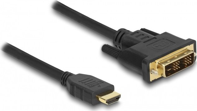 Kabel Delock HDMI - DVI-D 3m czarny (85585)