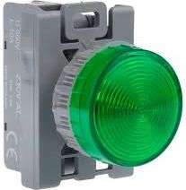 Spamel Lampka sygnalizacyjna 22mm zielona (SP22-LZ-LED-UNIAC/DC)