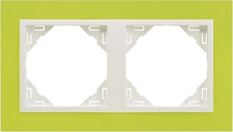 Efapel EFAPEL ANIMATO RAMKA 2-KR ZIELONY LODOWY 90920 TDG