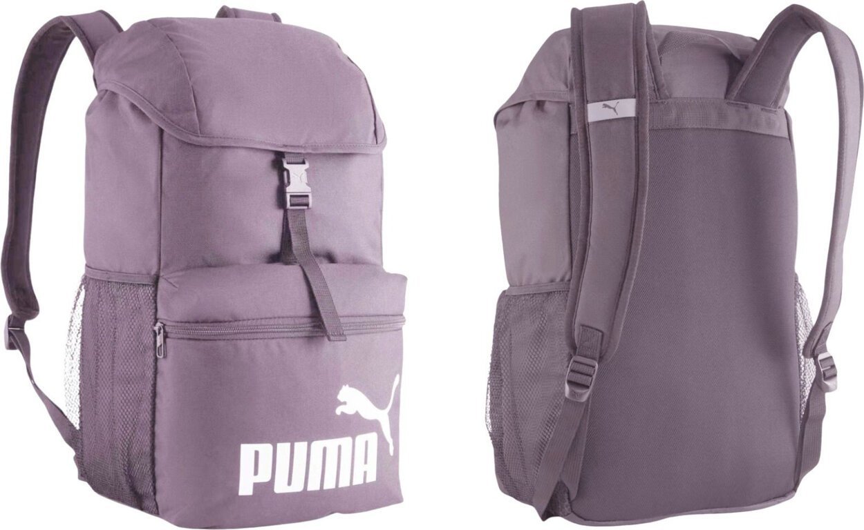 Puma Plecak Phase Hooded fioletowy