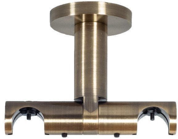 CURTAIN ROD BRACKET ASPEN-NO GOLD D19-19