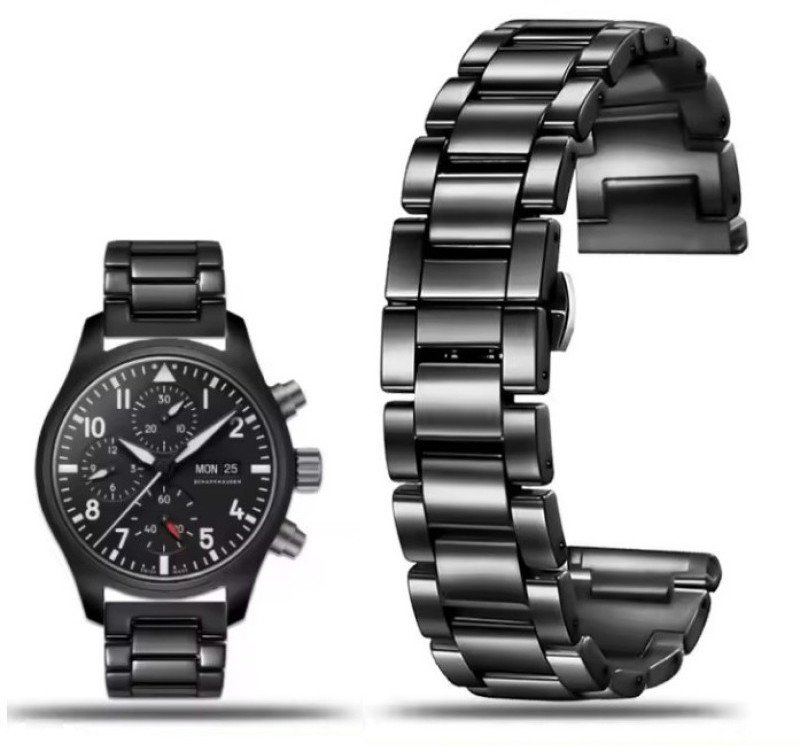 CERAMICZNA BRANSOLETA DO ZEGARKA SMARTWATCH 20MM DO SAMSUNG GALAXY WATCH 42MM / 2 41MM / 4 5 / HUAWEI WATCH GT 2 42MM / GT 3 42MM / AMAZFIT BIP GTS 4