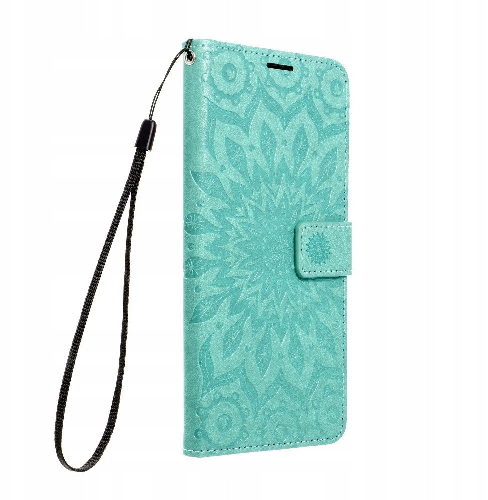 Kabura MEZZO Book do IPHONE 17 Pro Max mandala zielony