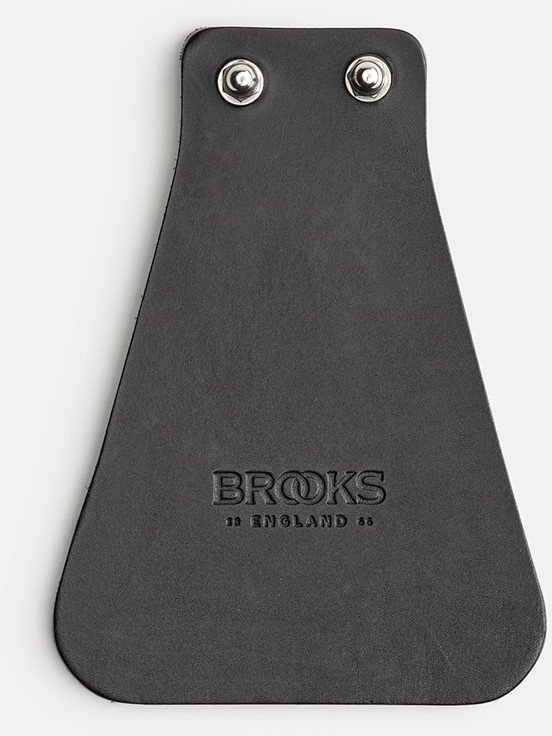 Chlapacz BROOKS MUD FLAP, Black, Skóra garbowana (NEW)