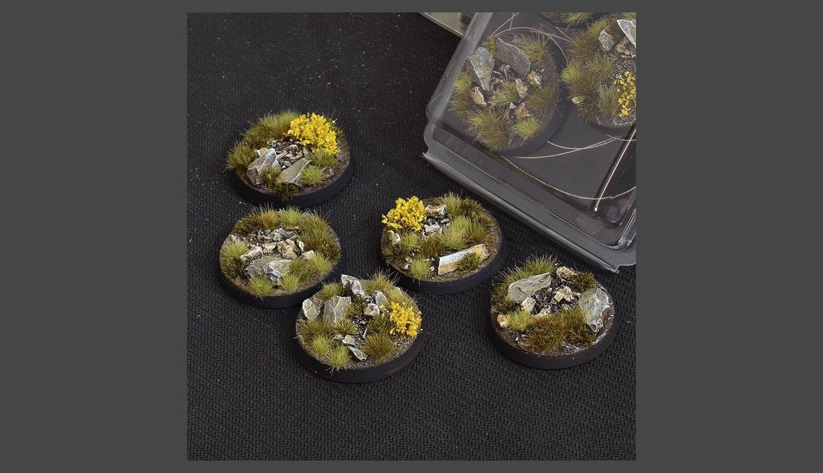 Gamers Grass Gamers Grass: Bases Round - Highland 40 mm (5 szt.)