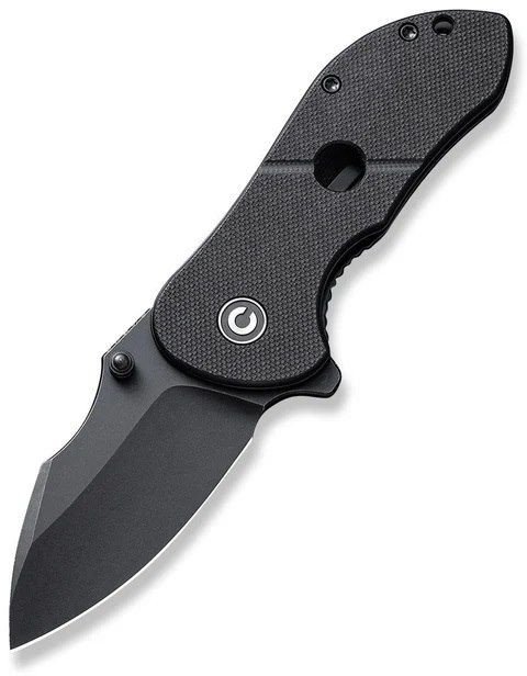 Cedrus Nóż składany Civivi Gordo Black G10, Black D2 by Peter Carey (C22018C-1)