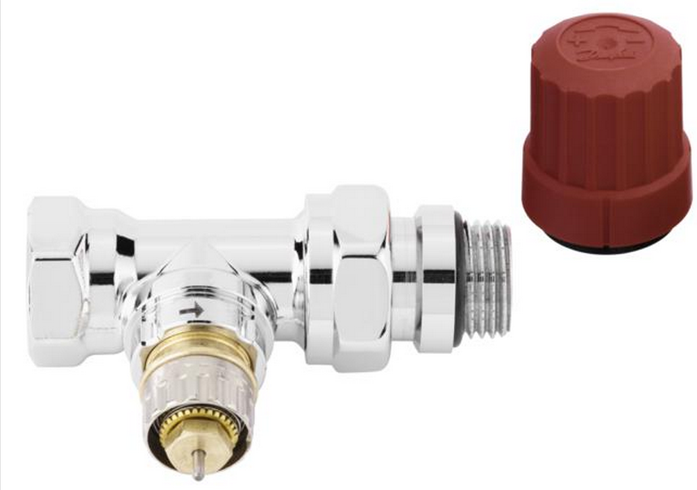 Danfoss Zawór termostatyczny z nastawą wstępną RA-NCX DN15 prosty (013G4248)