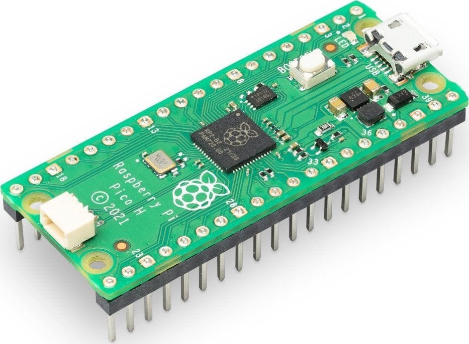 Raspberry Pi Raspberry Pi Pico H - RP2040 ARM Cortex M0+ - ze złączami}