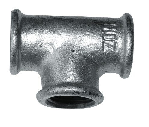 Trójnik żeliwny ocynkowany 2\"