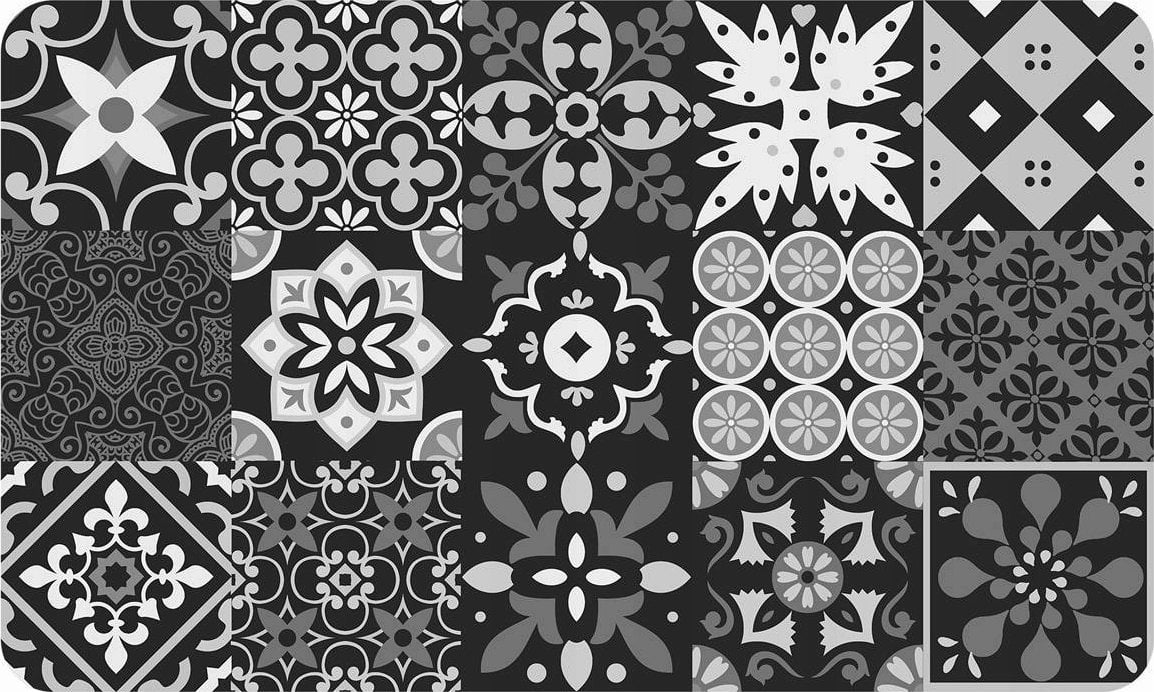 Douceur d`Interieur Piankowa mata z nadrukiem SALOU, 45 x 75 cm