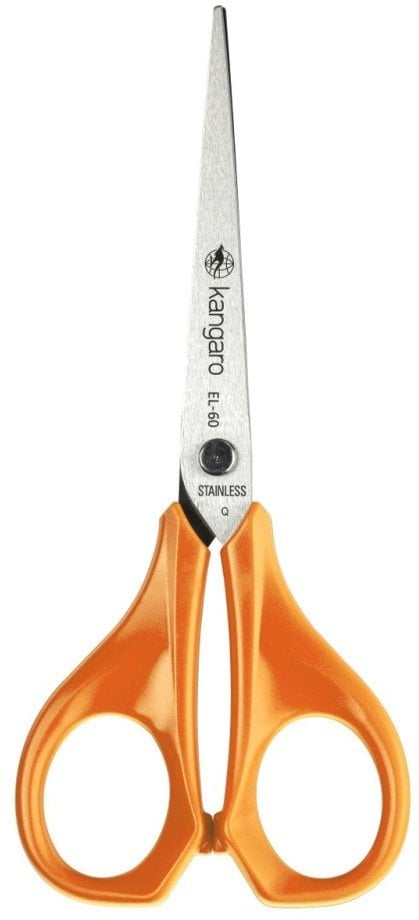 Nożyczki biurowe KANGARO, 15 cm, blister, mix kolorów