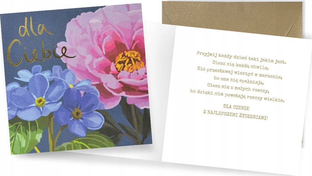 KUKARTKA KARNET QRP KW SERD ZYCZENIA