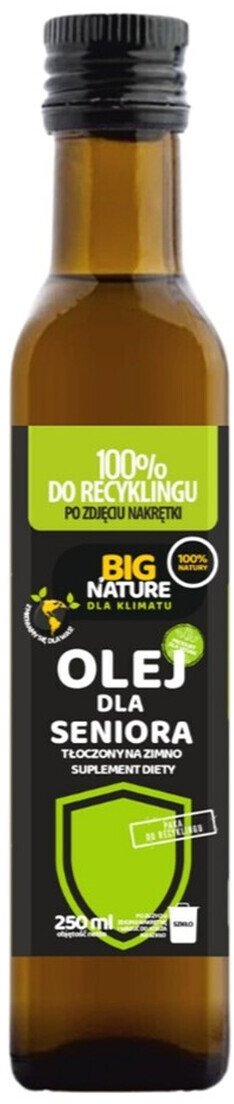 Big Nature Olej dla seniora tłoczony na zimno 250ml