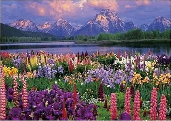 Norimpex Mozaika diamentowa 5D - Pejzaż 40x30cm