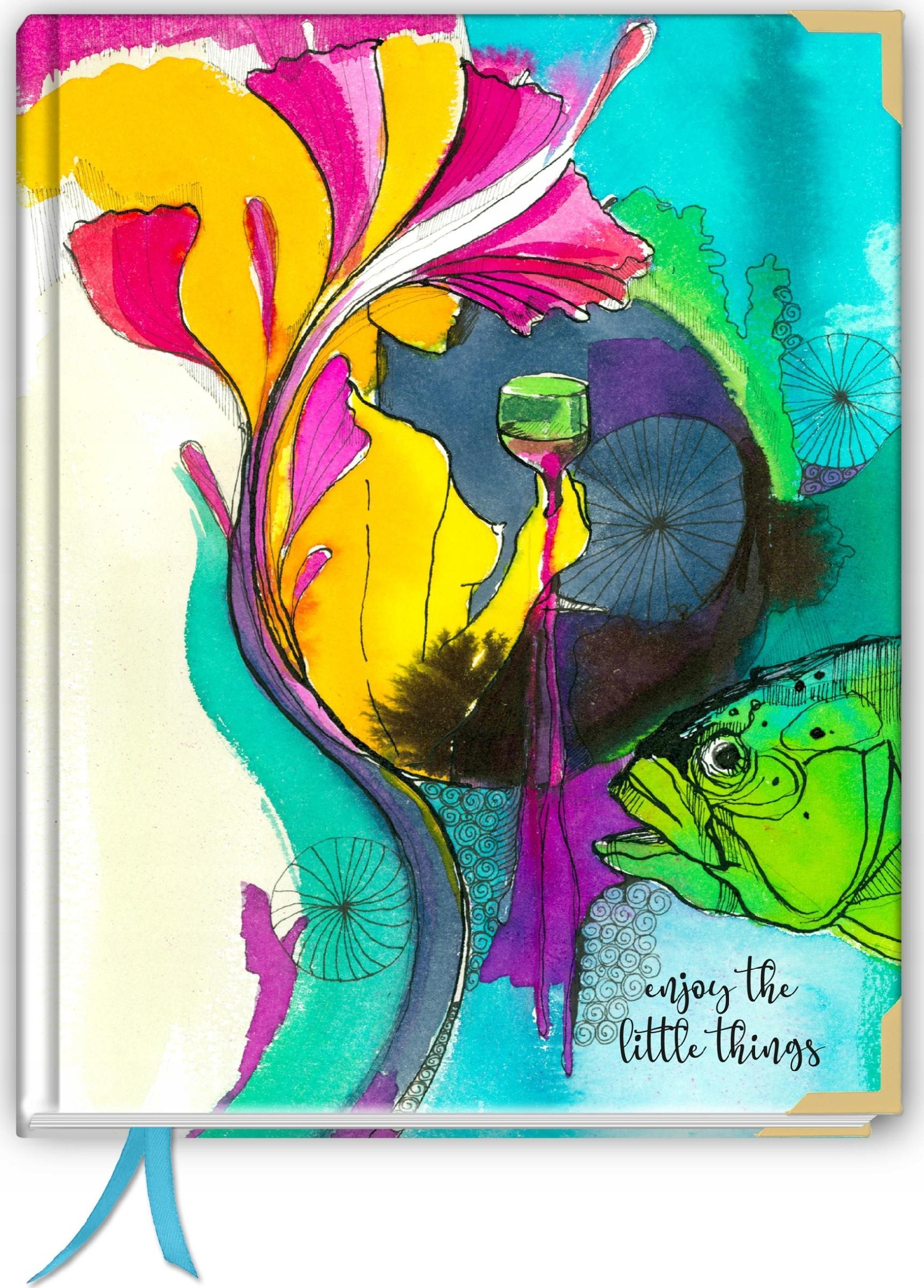 TadaPlanner Bullet journal szyty 214 stron TaDaPlanner pamiętnik A5+ w kropki notes